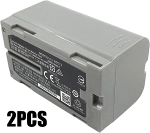 2 Pack BDC72 Replacement Battery 7.2V 5986mAh For GM-52 FX101 IM52 Total Station - Picture 1 of 4