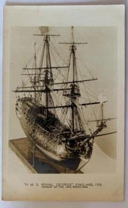HMS ROYAL GEORGE (Navy) Photo of model at Museum c1920s - Picture 1 of 1