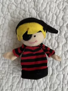 Ganz Pirate Fingerpuppe rot blau gestreiftes Shirt - Bild 1 von 2