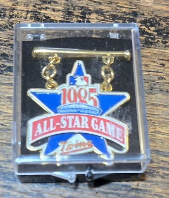 Minnesota Twins 2013 MLB 1985 All Star Game Wincraft Lapel Pin Excellent Shape - Image 1 of 4