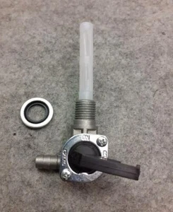 CLASSIC MOTORCYCLE SINGLE FUEL 1/4 BSP TAP WITH RESERVE TRIUMPH / BSA / NORTON - Picture 1 of 2