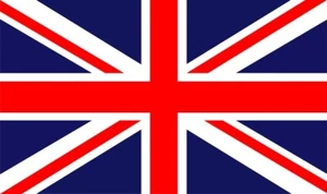 Union Jack Flag 32x19cm Large Vinyl Sticker Decal wall United Kingdom England - Picture 1 of 1