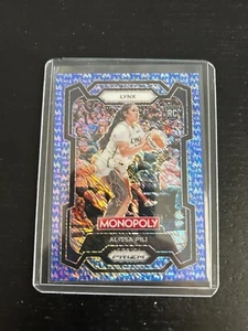 2024 Panini Prizm Monopoly WNBA - Alissa Pili #72 Millionaire Blue Shimmer Prizm - Picture 1 of 2