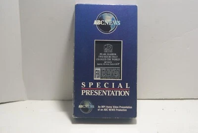 ABC News Pearl Harbor Two Hours That Changed The World VHS WWII Coverage - Image 1 of 3