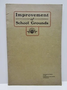 Vintage - Verbesserung des Schulgeländes - gesetzgebende Versammlung von Ontario - 1908 - Bild 1 von 10