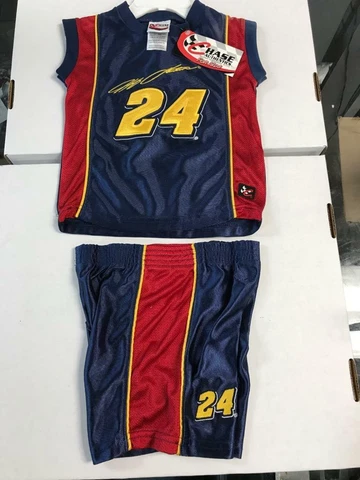 JEFF GORDON Racing Chase Authentics NASCAR active wear Top and Shorts 2T Cover