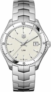 RELOJ TAG HEUER PARA HOMBRE LINK WAT1111.BA0950 CUARZO SUIZO PARA HOMBRE PLATA DE LUJO 40 MM - Imagen 1 de 10
