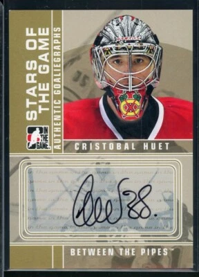 2008-09 ITG Between The Pipes Autographs #ACH Cristobal Huet - Image 1 of 2