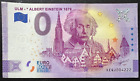 0 Euro Note, Ulm - * Albert Einstein 1879, XEQJ 2020-1 Anniversary
