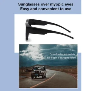 Men’s Polarized Sunglasses Magnetic Lens Swappable GlassesNICE Frame Sun 9CC8 M6 - Picture 1 of 16