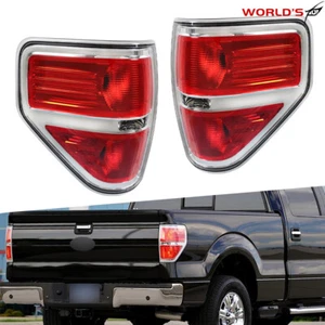 Left+Right Rear Tail Lights Brake Lamps Fit For Ford F150 F-150 Pickup 2009-2014 - Picture 1 of 14