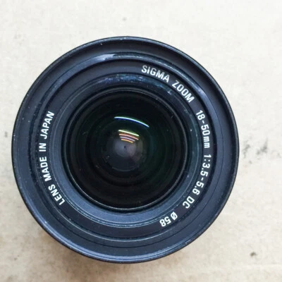 Sigma Zoom 18-50mm f/3.5-5.6 DC Auto Focus Lens, for Pentax K PK Mount - Image 1 of 4