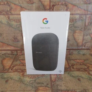 ~NUEVO SELLADO DE FÁBRICA~ Altavoz inteligente Google Nest Audio - Carbón - Imagen 1 de 2