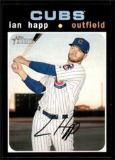2020 Topps Heritage Base #389 Ian Happ - Chicago Cubs