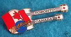 TORONTO *CANADIAN FLAG* 1994 WHITE SG GIBSON DN GUITAR Hard Rock Cafe PINS