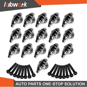 Labwork Engines LS1 Rocker Arms & Trunion Kit 12569167 Fit For 4.8 5.3 5.7 6.0 - Picture 1 of 8