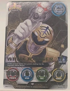 White Ranger (#057) Raro - Juego de cartas coleccionables Power Rangers 2008 (CCG) - Imagen 1 de 3