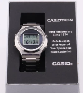 Casio Casiotron TRN-50-2A 50 Aniversario Acero Inoxidable - Plateado (Japón) - Imagen 1 de 23