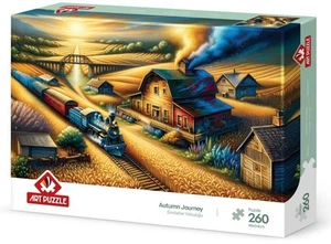 NEW Art Puzzle Jigsaw Puzzle 260 Pieces 10+ Ages 40260 Autumn Journey - Imagen 1 de 2