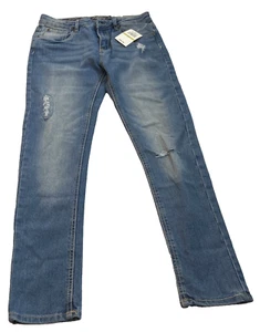 Lucky Brand Girls Jeans Zoe Skinny 14 Inseam 27 - Picture 1 of 7