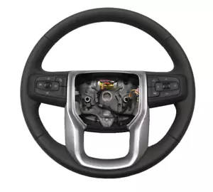 Sterring Wheel Pre-Crash Dark Atmosphere 2019 GMC Sierra 1500 Yukon 85594311 - Picture 1 of 10
