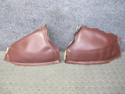 84-85 MAZDA RX7 FB TRASERO IZQUIERDO DERECHO MALETERO INTERIOR CUARTO JUEGO CUBIERTA ROJO OEM Foto 1 de 4