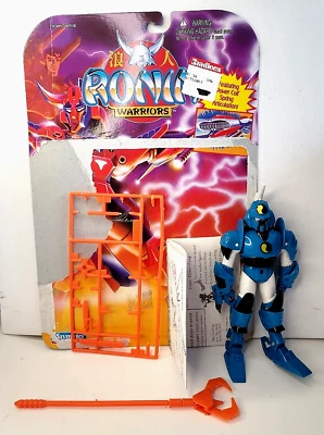 Playmates Toys Ronin Warriors Cye Action Figure 1995 Cardback Accessories VTG  - Image 1 of 4