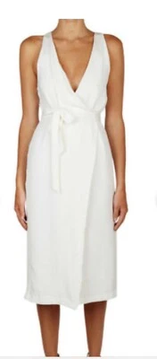 KOOKAI PURE SILK WRAP DRESS SIZE 36/AU 8/US4 WORN ONCE RARE ITEM - Image 1 of 3