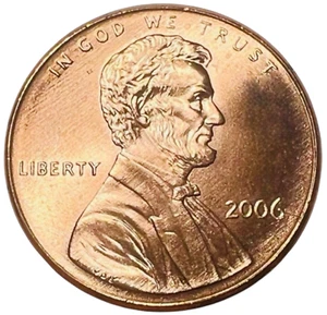 2006 P Lincoln Memorial One Cent Coin BU Gem Choice #4 “ JG Coins” - Picture 1 of 4