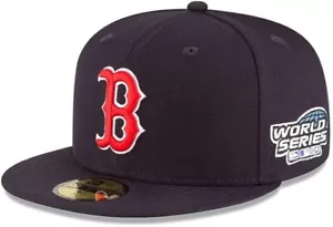 Cappello da uomo Boston Red Sox New Era World Series 2004 59Fifty MLB in lana - Foto 1 di 12