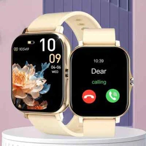 2024 Smart Watch For Men/Women Waterproof Smartwatch Bluetooth iPhone Samsung UK - Picture 1 of 13