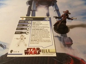 Star Wars Miniatures Galaxy at War 35 Cad Bane - Imagen 1 de 1