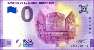 BASSINS DE LUMIERES, BORDEAUX / BILLET 0 € / NULL EURO-SCHEIN / UESC 2021-2 - Picture 1 of 1