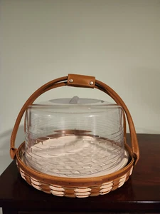 LONGABERGER CELEBRATION BASKET FAMILY TOGETHER SERIES CUPCAKE TOTE #911572 RARE - Bild 1 von 11