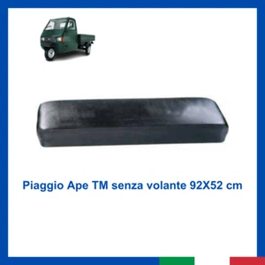 Coprisedile per Piaggio APE TM manubrio ecopelle sky nero 92x52 cm senza volante - Imagen 1 de 1