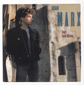 (AI591) Richard Marx, Right Here Waiting - 7 inch sleeve only - Picture 1 of 2