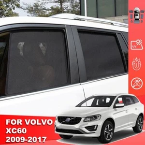 Window Sun Shade Visor Magnetic Reversible Shield Curtain For Volvo XC60 2008-17 - Picture 1 of 15