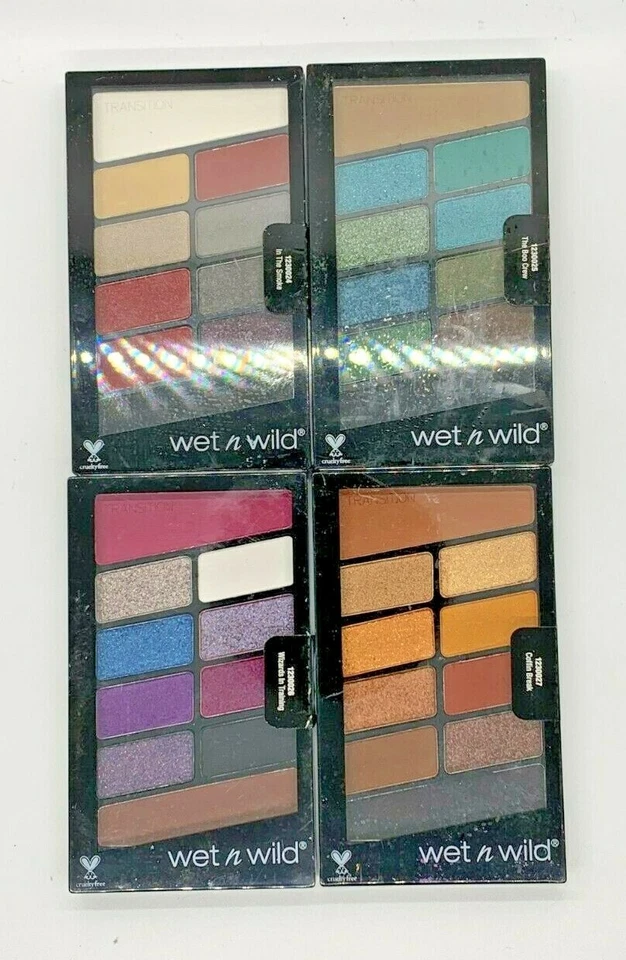 Wet N Wild Coloricon 10 Pan Eyeshadow Palette Choose Your Palette - Image 1 of 1