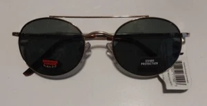 IGear Sunglasses Gold Metal Frame Spring Hinge Flex Fit UV400 - NWT style 1102 - Picture 1 of 9