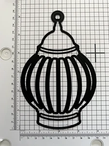 LARGE  LANTERN /  BIRD CAGE  SHAPE CUTTING DIE  .... - Picture 1 of 1