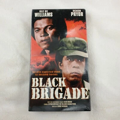 Black Brigade (1997 VHS) Richard Pryor Sealed Foto 1 de 4