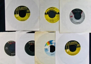 7 Classic Doo Wop & Soul 45's✦Drifters✦Lloyd Price✦Johnny Burnette✦Barbara Lewis - Picture 1 of 1