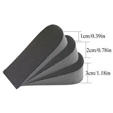 Men Women Shoe Insoles Invisible Height Increase Heel Lift Taller Inserts *A