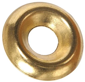Hillman 1256 #6 Brass Countersunk Finishing Washer 60-Pack - Picture 1 of 1