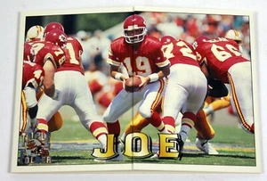 1994 JOE MONTANA QUARTERBACK Triple Folder Football Pacific Trading Cards - Picture 1 of 5