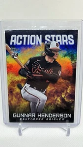 2023 Topps Update Series - Action Stars #AS-2 Gunnar Henderson (RC) - Picture 1 of 2