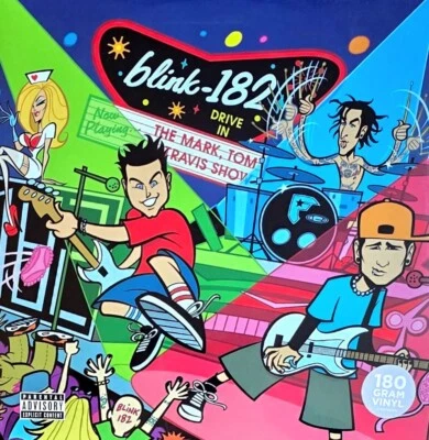 BLINK-182 MARK, TOM & TRAVIS SHOW: ENEMA STRIKES BACK -180-GRAM VINYL 2-LP SET - Image 1 of 2