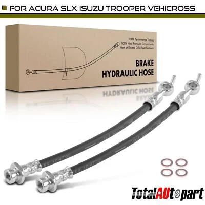 Nueva manguera hidráulica de freno de 2 piezas para exterior trasero Acura SLX Isuzu Trooper VehiCROSS Foto 1 de 4