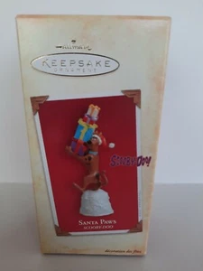 Hallmark 2004 recuerdo adorno "patas de Santa" Scooby Doo nuevo - Imagen 1 de 3