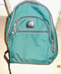 Delsey Rucksack / Holdall Bag /Luggage Green - Picture 1 of 5